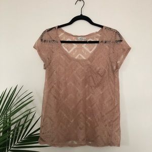 Lace T-shirt